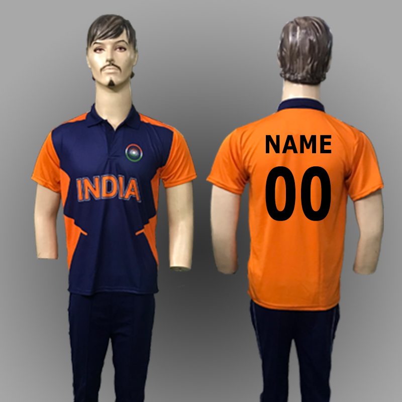 indian cricket jersey orange
