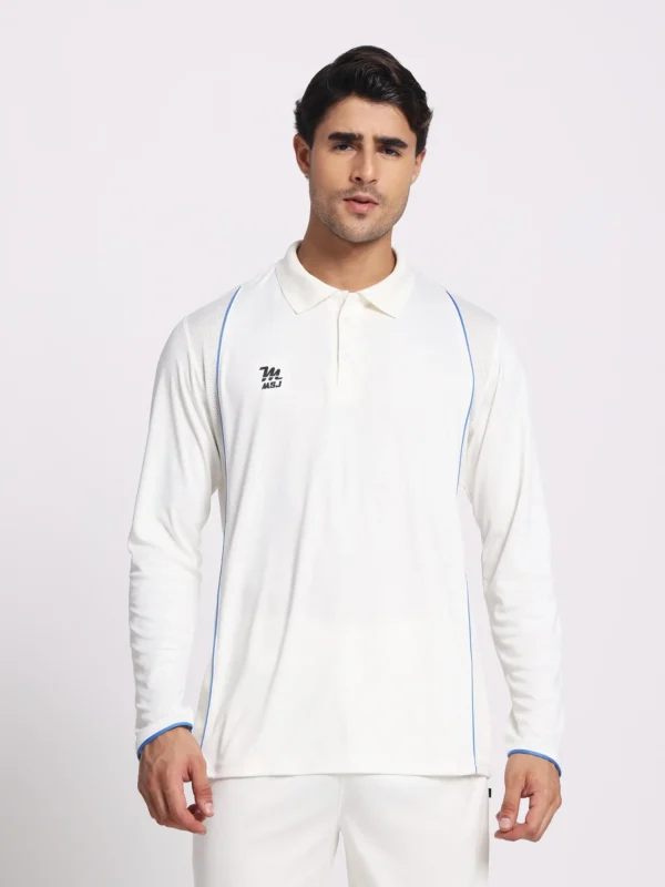 Full sleeves Cricket Tshirt, Full hand cricket tshirt, Full Cricket Jersey, Cricket Whites