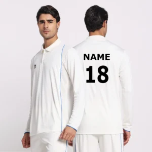 Full sleeves Cricket Tshirt, Full hand cricket tshirt, Full Cricket Jersey, Cricket Whites
