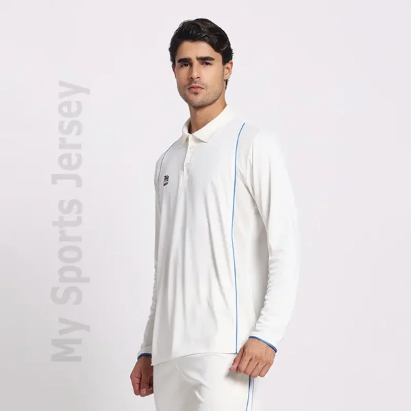 Full sleeves cricket tshirt with name print