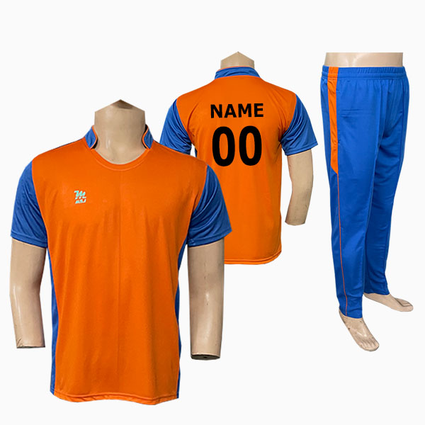 Saffron Cricket Dress - My Sports Jersey - Cricket Jersey Online