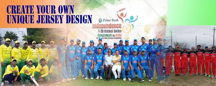 Custom Sublimation Cricket Jerseys Design India