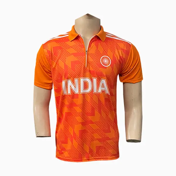 India Orange Jersey - My Sports Jersey - India World Cup Jersey