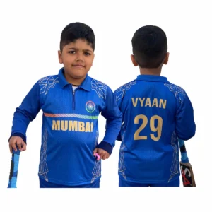 Mumbai Cricket jersey, Kids mumbai tshirt, Personalize Mumbai cricket jersey