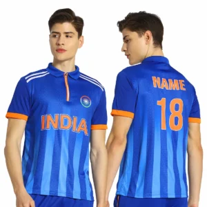 New India Jersey with name, India world cup jersey, Print my India tshirt